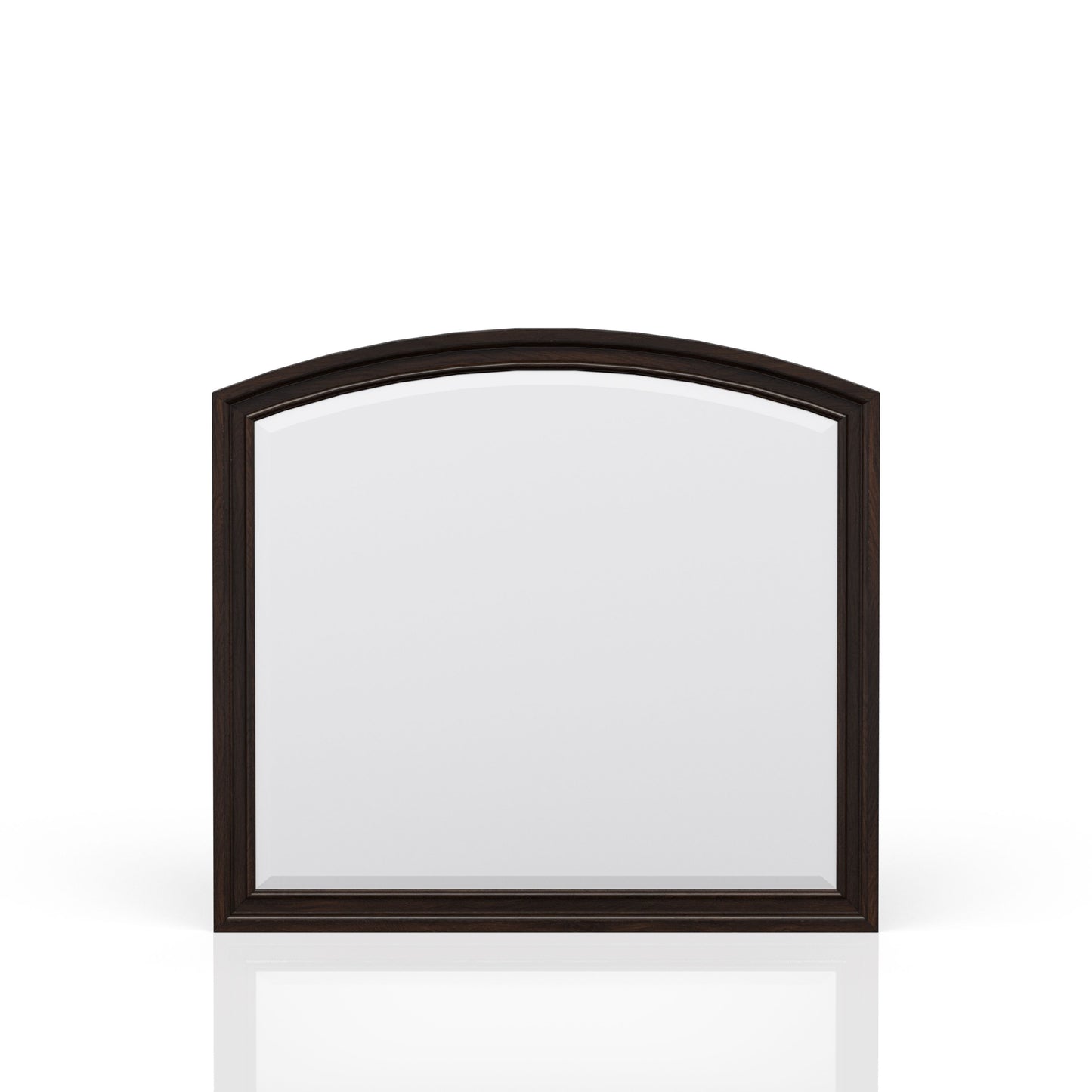 Elegant Design Mirror - Dark Cherry