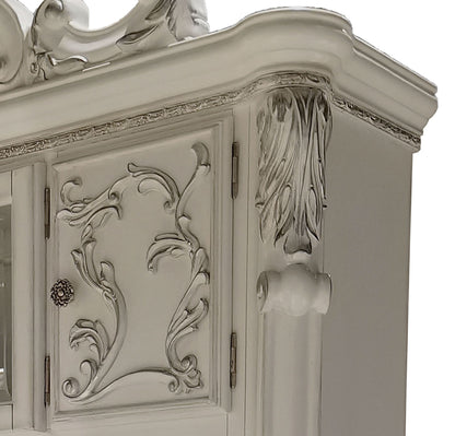 Dresden - Computer Desk Hutch - White