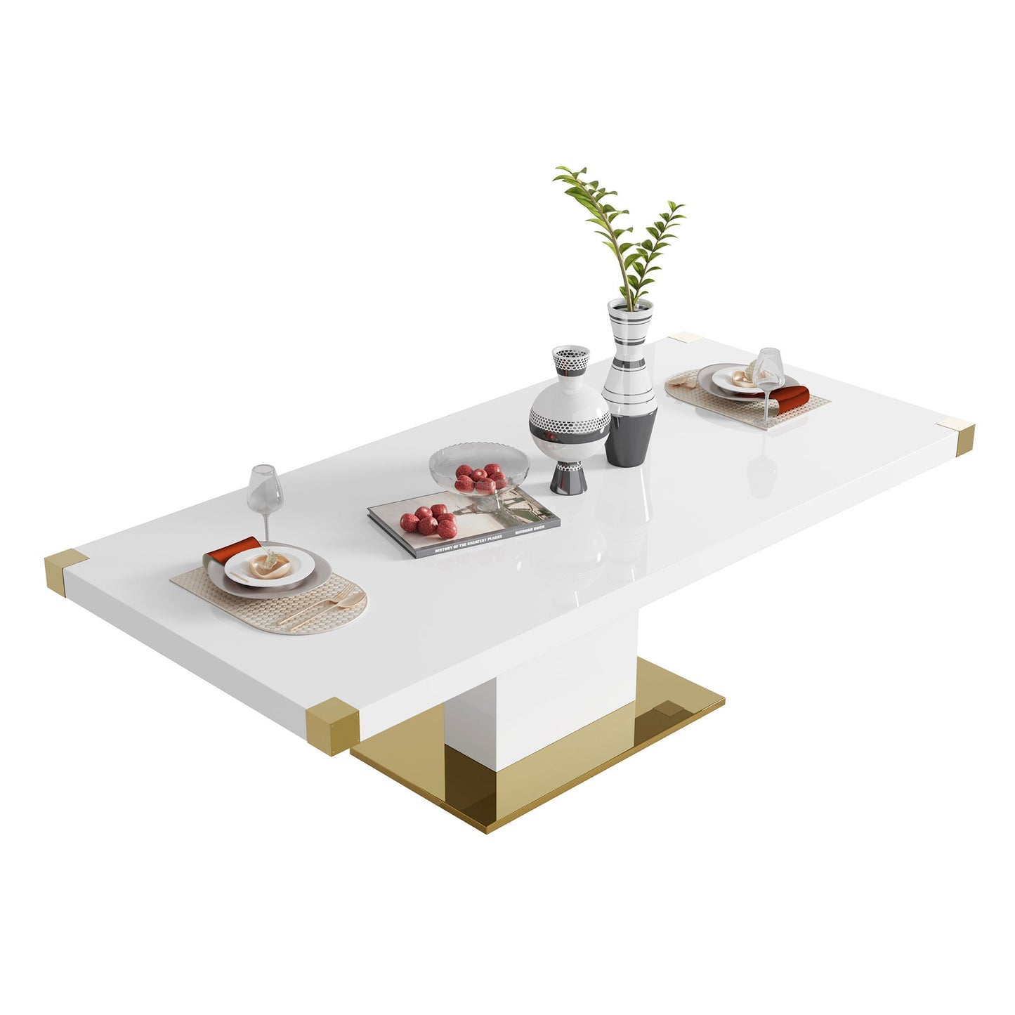 Top Dining Table With Finish Corner