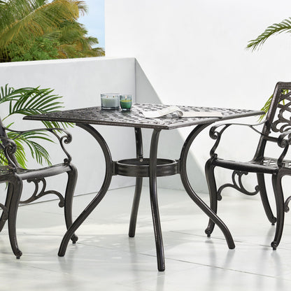 Phoenix - Square Table - Bronze