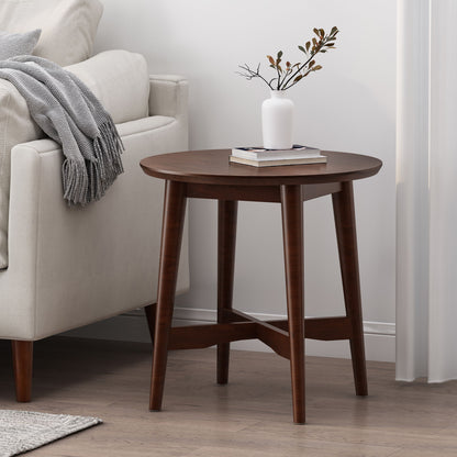 Mid Century Modern End Table - Walnut