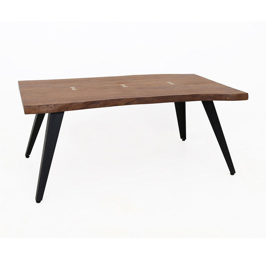 Ramirez - Mesa de centro - Madera natural / Marrón