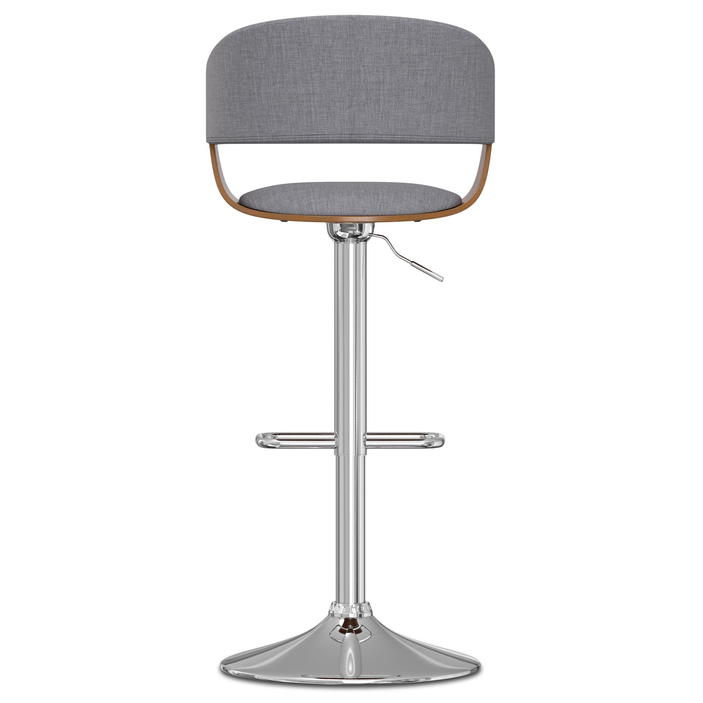 Lowell - Taburete de bar giratorio ajustable y multifuncional