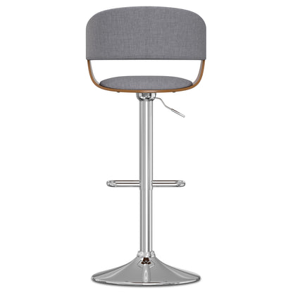 Lowell - Taburete de bar giratorio ajustable y multifuncional