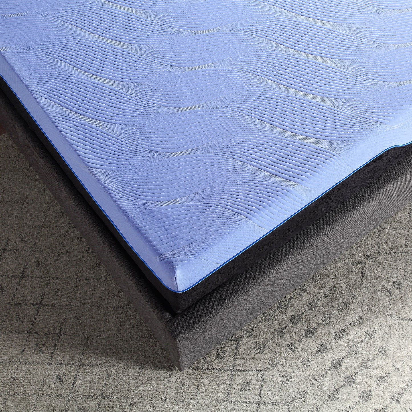 Refresh - 12" Flex Head Memory Foam Hybrid Mattress And Adjustable Base Bundle