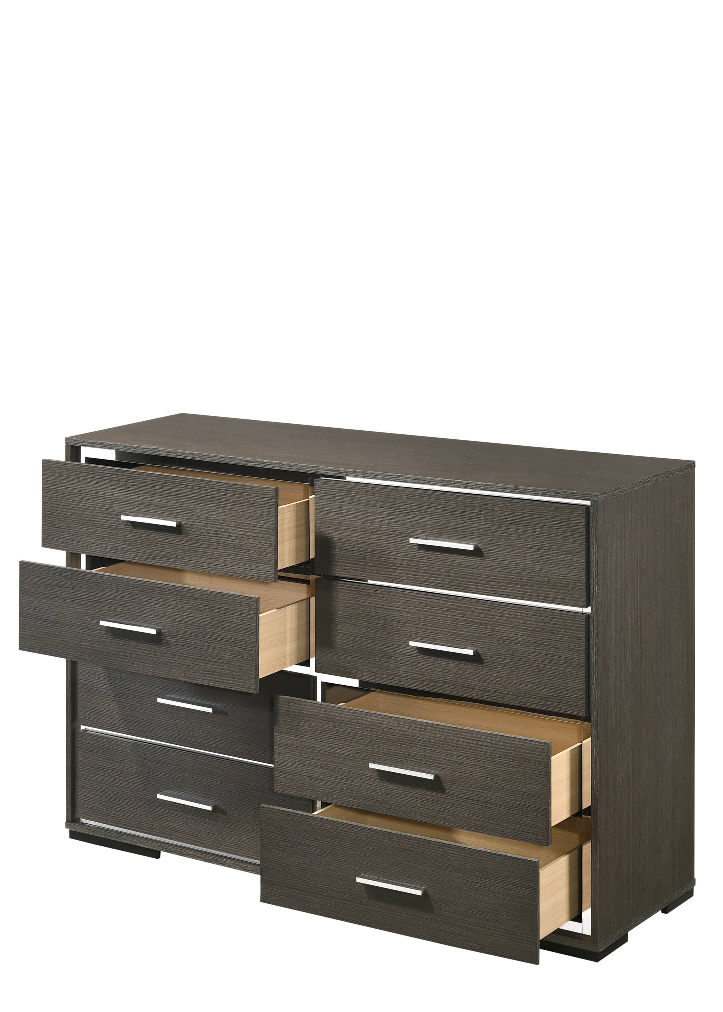 Escher - Cómoda - Gris/Roble