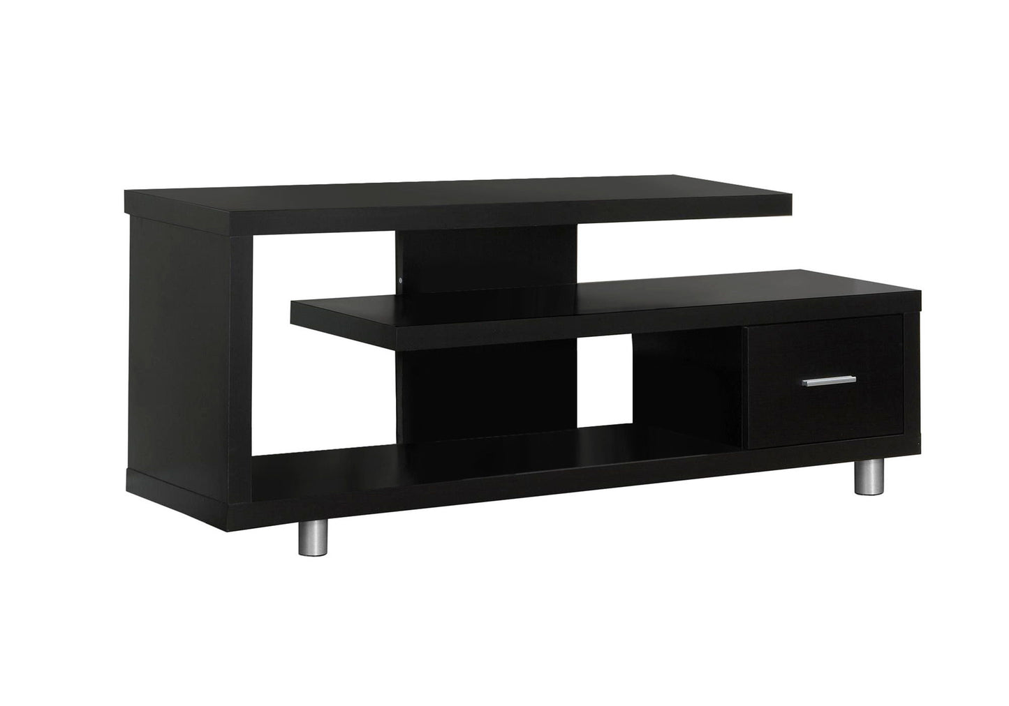 Mueble de TV, consola, mueble de almacenamiento para centro de entretenimiento multimedia, contemporáneo y moderno