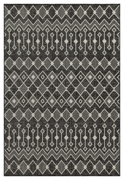 Sunshine - Alfombra de polipropileno para interior y exterior (2'7" x 7'3")