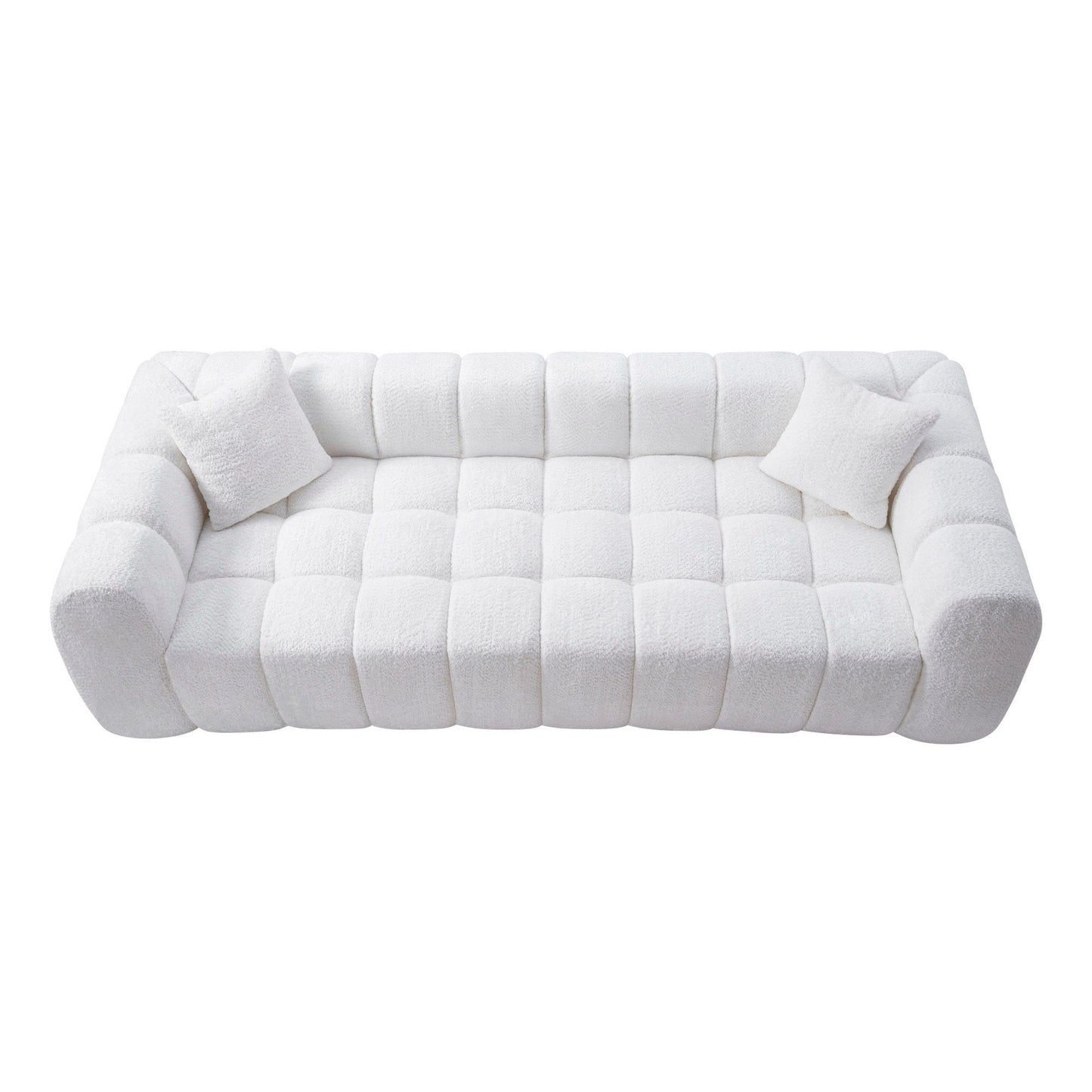 Marshmallow Cloud Compressed Sofa Oversized With 2 Cushions