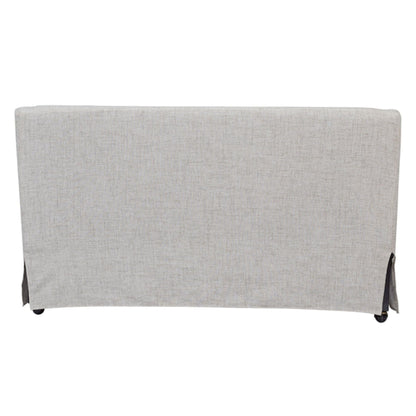 Sofá con funda y ruedas - Beige