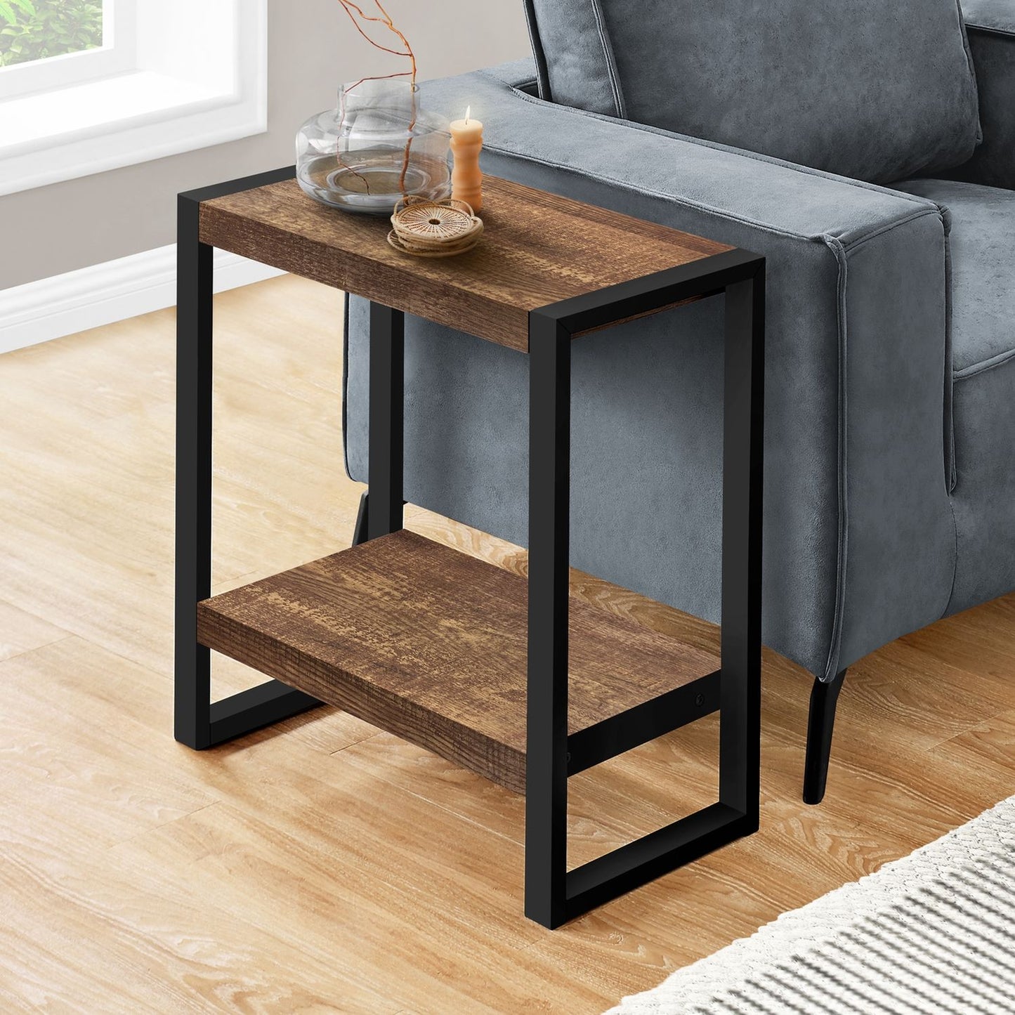 Mesa auxiliar industrial lateral de colocación flexible