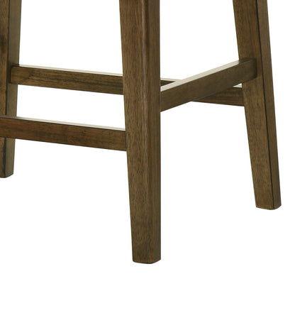Sasha - Taburete de 43 cm de altura con asiento tapizado 