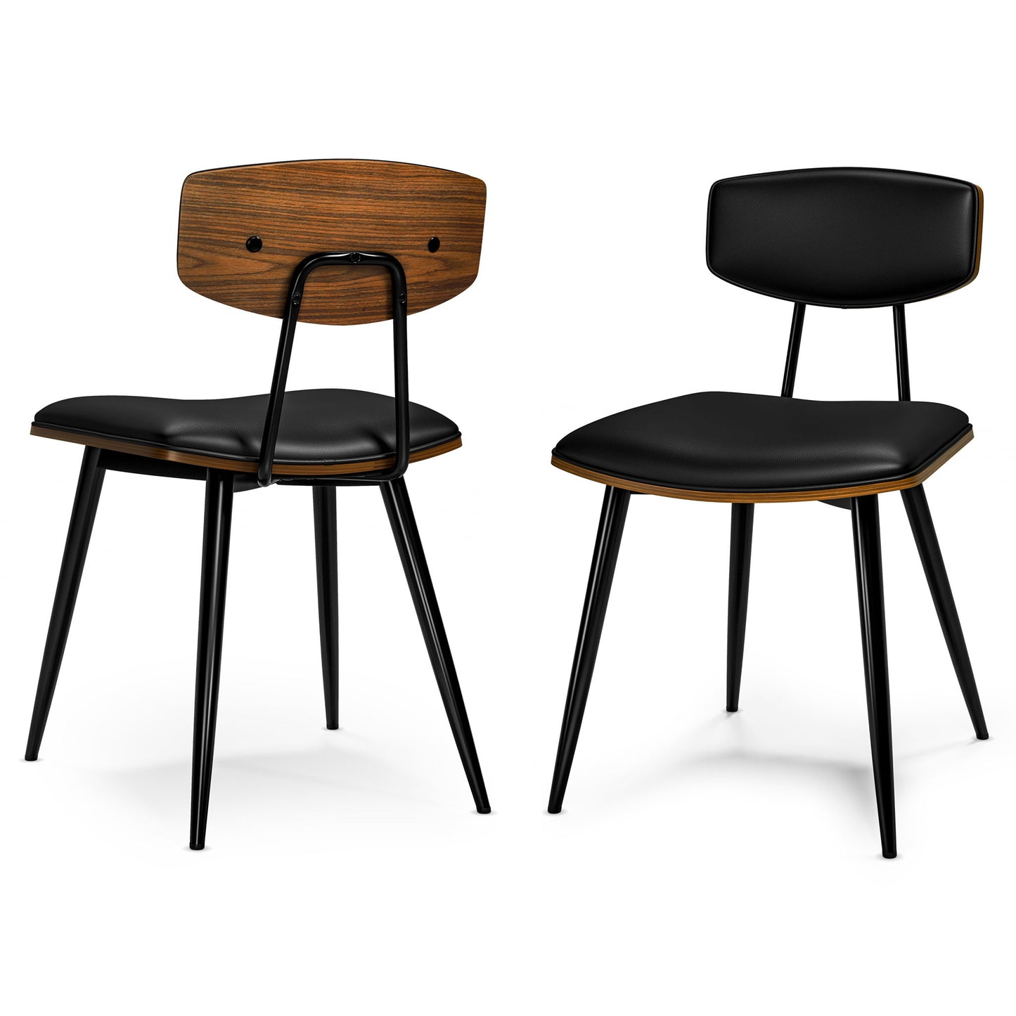 Mavis - Silla de comedor tapizada (juego de 2)