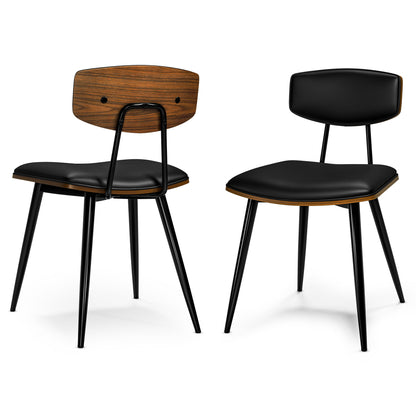 Mavis - Silla de comedor tapizada (juego de 2)
