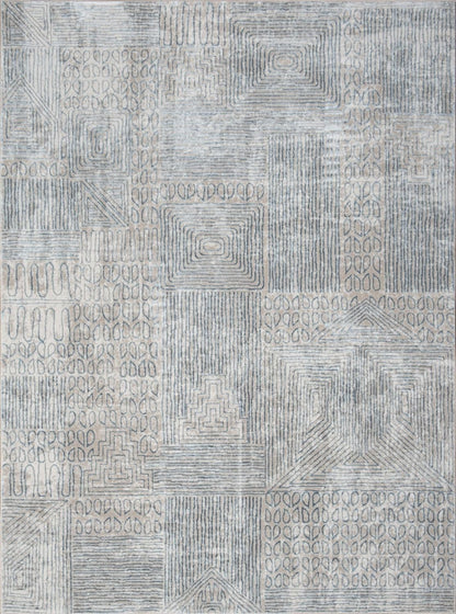 Elegancia - Alfombra de 1,60 m x 2,20 m - Azul