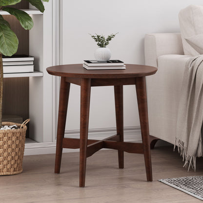 Mid Century Modern End Table - Walnut