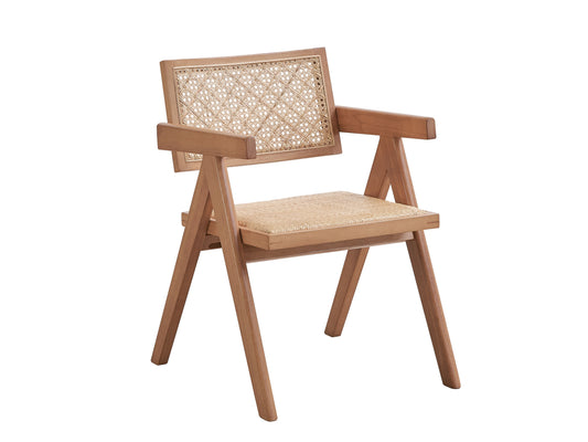 Velentina - Sillón de ratán (juego de 2) - Natural