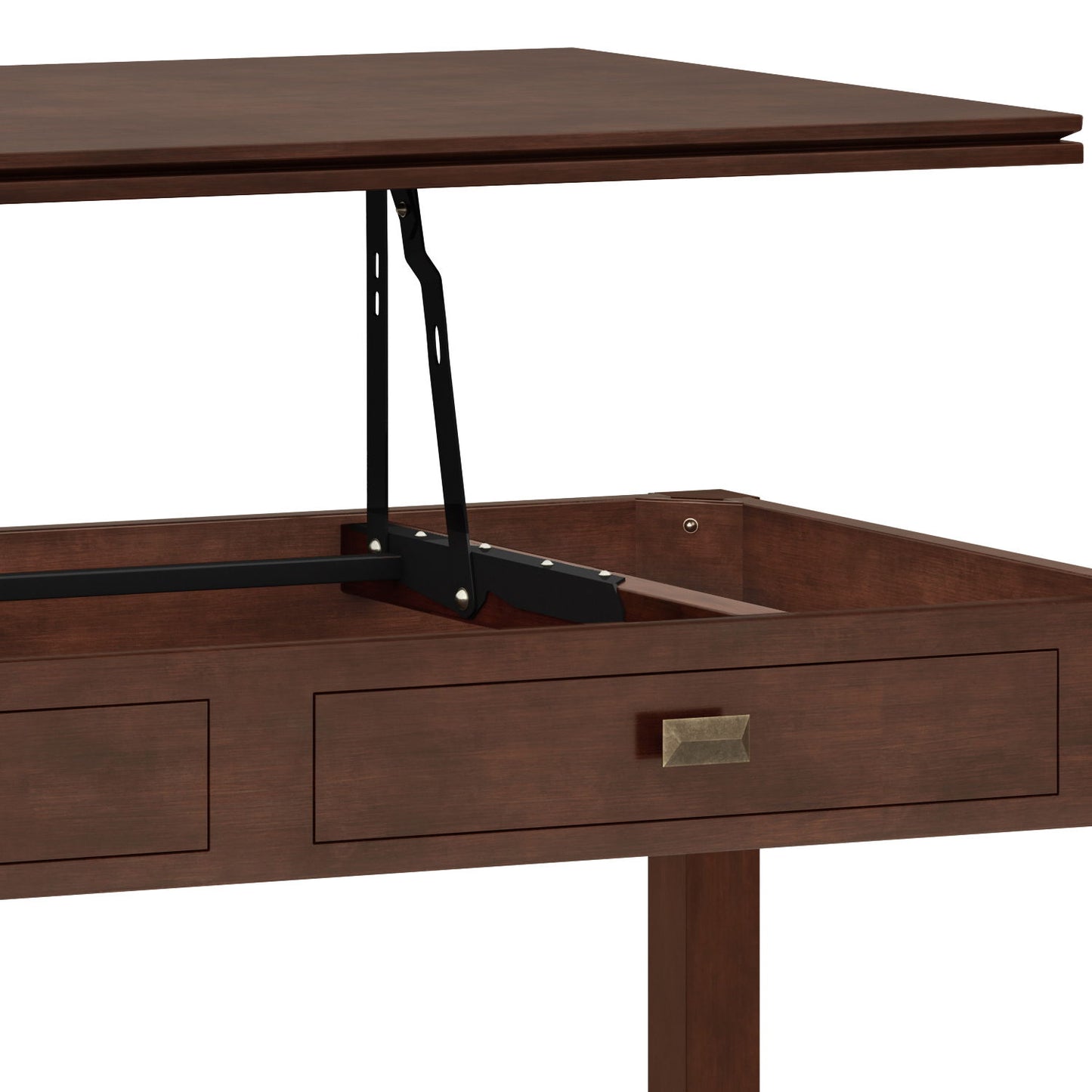 Artisan - Mesa de centro elevable - Marrón rojizo