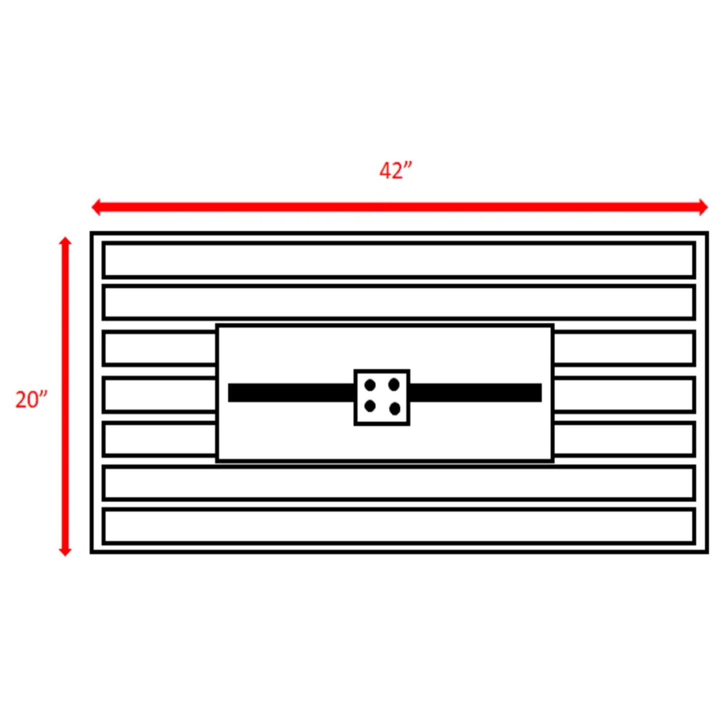 Mesa para fogata de exterior con tapa, construcción duradera, color negro