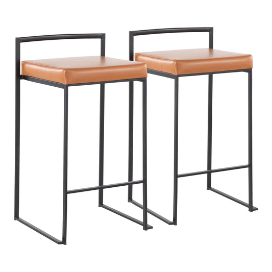 Taburete de bar apilable de estilo contemporáneo Fuji