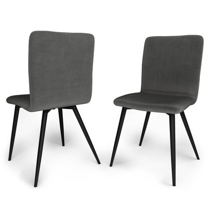 Baylor - Silla de comedor tapizada (juego de 2)